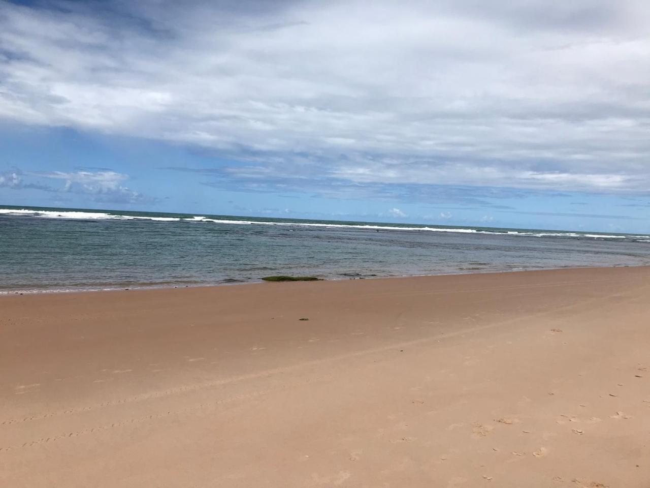 Flat Guarajuba Beira Da Praia Pe Na Areia エクステリア 写真