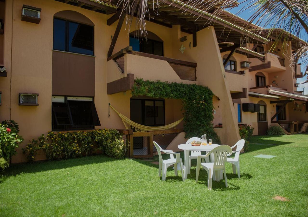 Flat Guarajuba Beira Da Praia Pe Na Areia エクステリア 写真