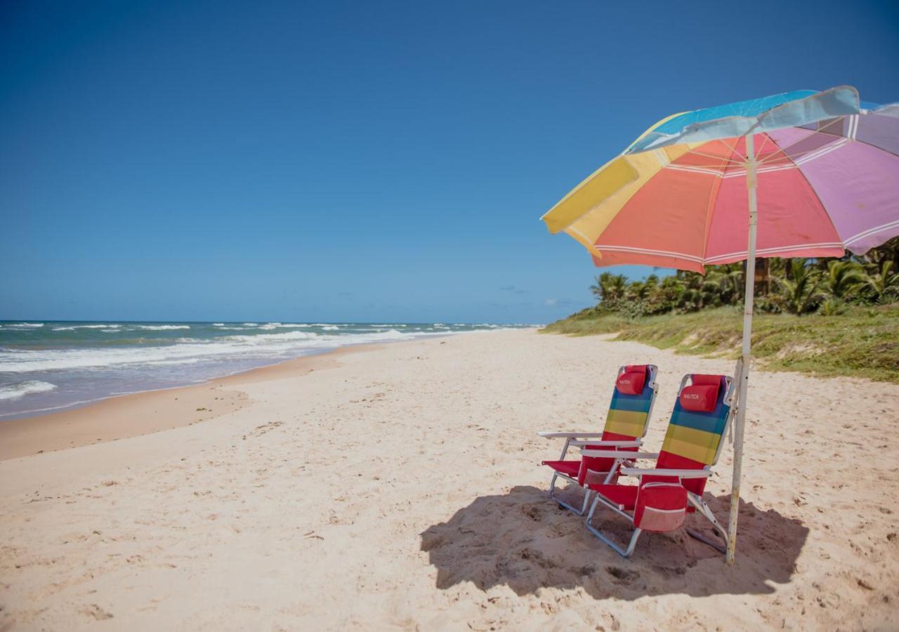 Flat Guarajuba Beira Da Praia Pe Na Areia エクステリア 写真
