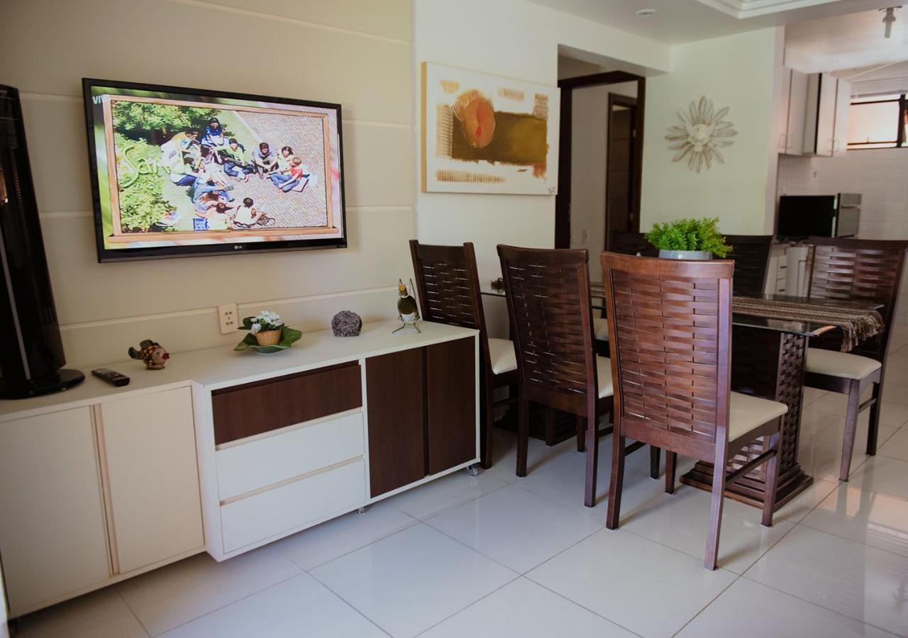 Flat Guarajuba Beira Da Praia Pe Na Areia エクステリア 写真