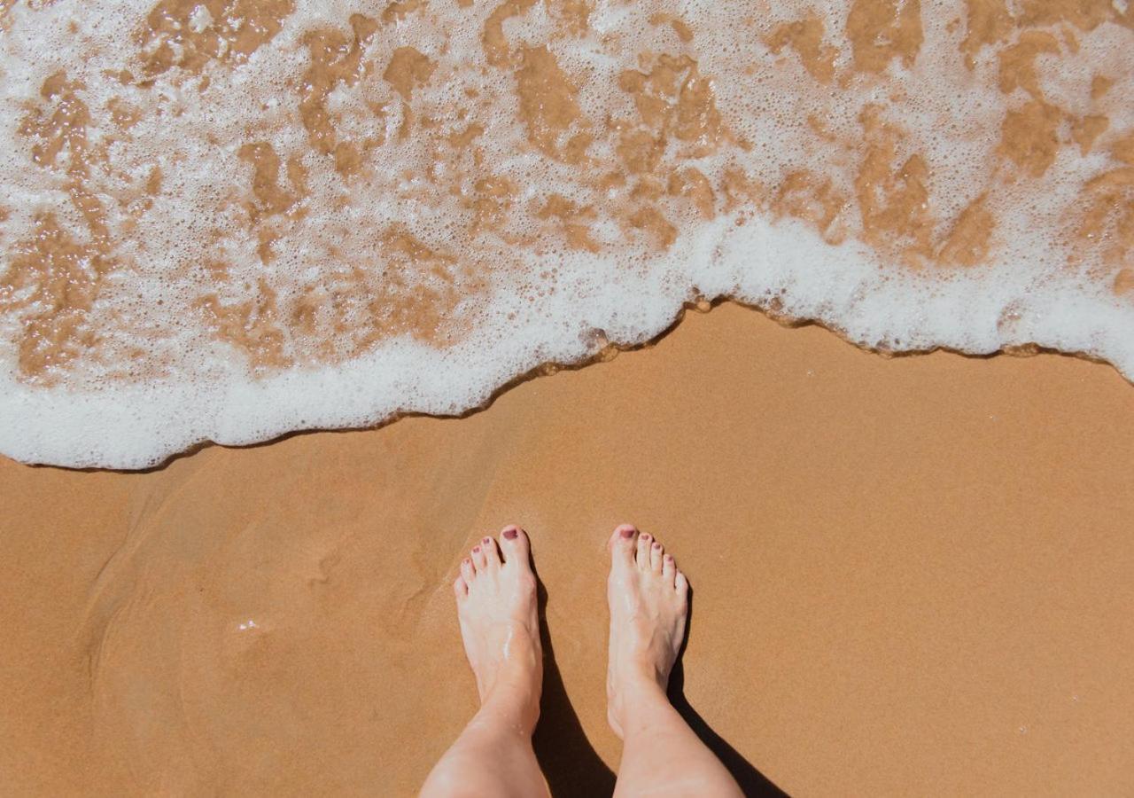 Flat Guarajuba Beira Da Praia Pe Na Areia エクステリア 写真